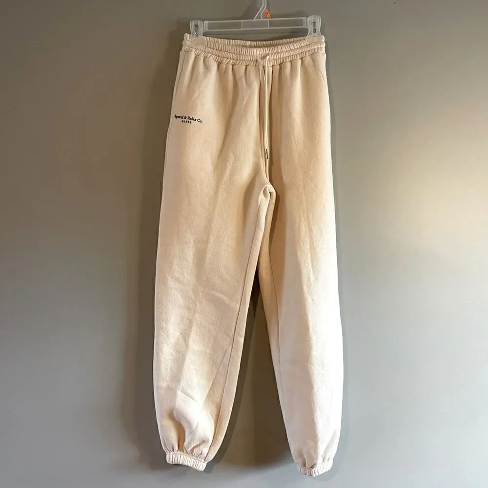NWT Princess Polly MVP Sportif Cream Sweatpant | SZ 4 - Picture 4 of 14